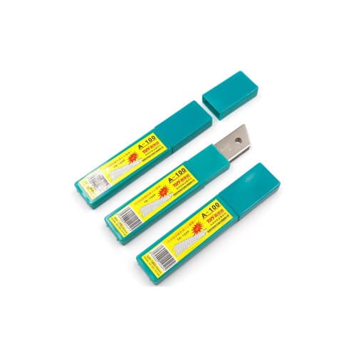 Lame cutter pentru cutter retractabil, set 10 bucati Cod: A-100 3