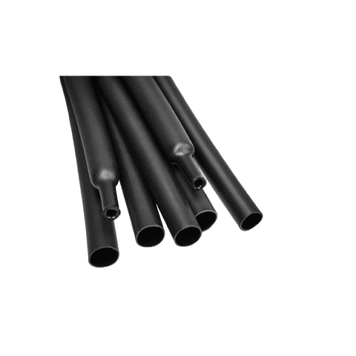 Tub varnis termocontractabil negru 3.0 mm 200 m rola raport contractie 2:1 Cod: VRN-Q3B