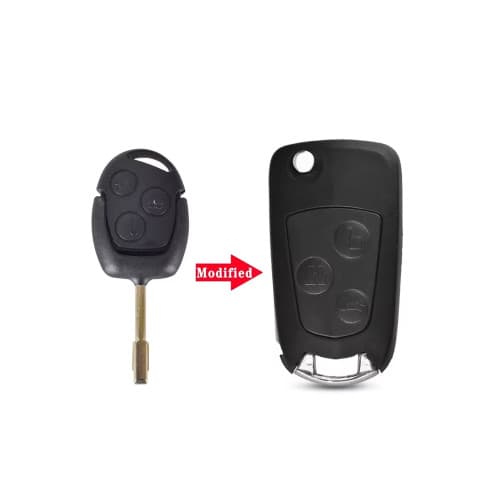 Carcasa telecomanda briceag compatibila Ford, cu lamela, Cod: 1610 2