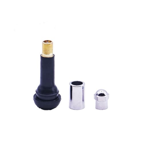 Valva auto cromata tip TR413 compatibila jante standard Cod: TR413C 2