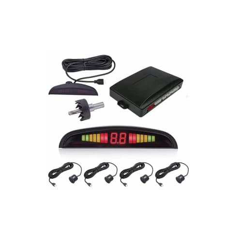 Sistem de parcare cu 4 senzori display si sunet 12V Cod: 4001