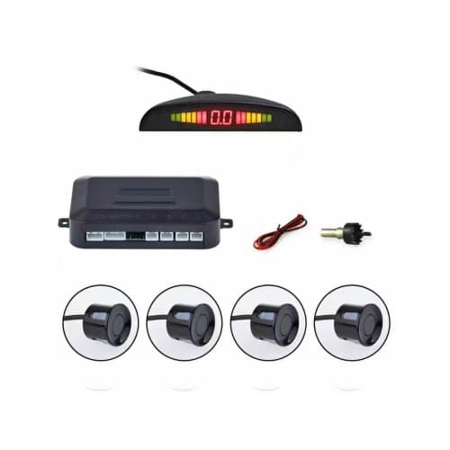 Sistem de parcare cu 4 senzori display si sunet 12V Cod: 4001 2