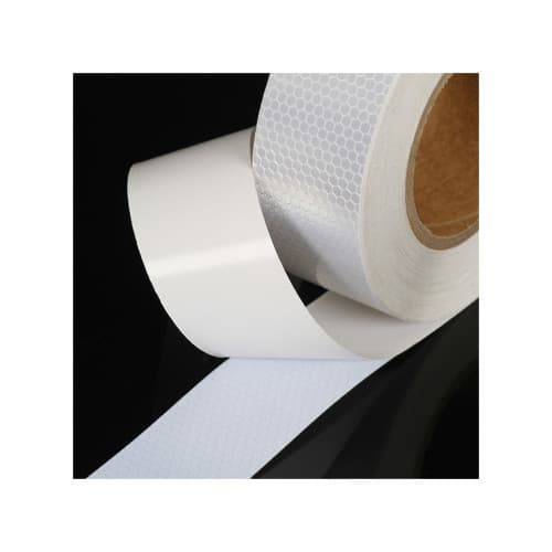 Banda reflectorizanta tip fagure culoare Alba 5cmx25m Cod: CH-022W 3