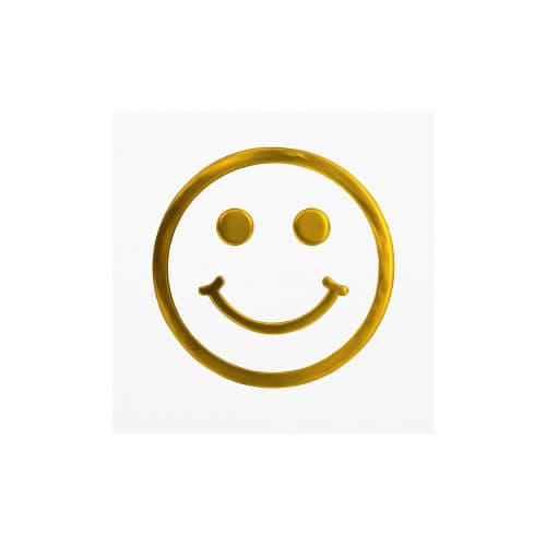 Abtibild auto fata zambitoare auriu diametru 9.5 cm Cod: DZ-28G