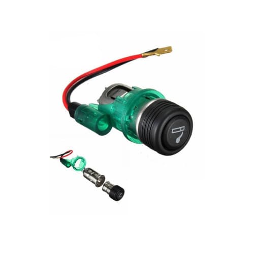 Bricheta auto cu lumina integrata 12V Cod: BA101/ 09649-1 2