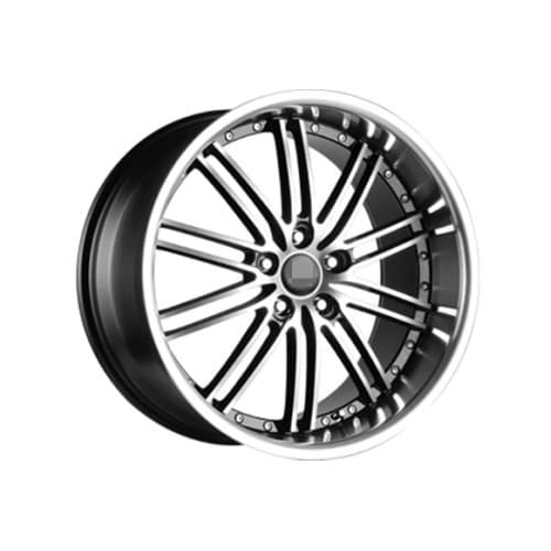 Jante ART 16x7 5x120 ET25 negru polish diamond cut compatibile BMW Cod: K820