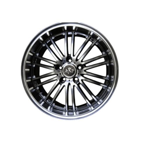 Jante ART 16x7 5x120 ET25 negru polish diamond cut compatibile BMW Cod: K820 2