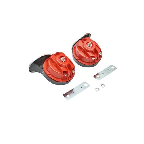 Claxon auto universal 12V cu grila crom si releu 112dB Cod: BK60101 3