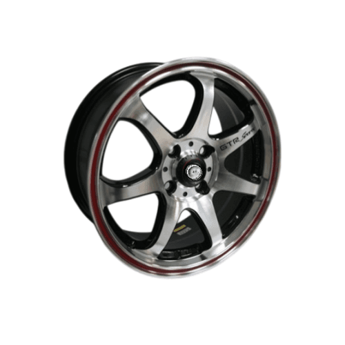 Jante ART 16x7 4x108 ET35 Negru polish compatibile Ford, Volvo, Peugeot, Citroen Cod: K356BP R-L