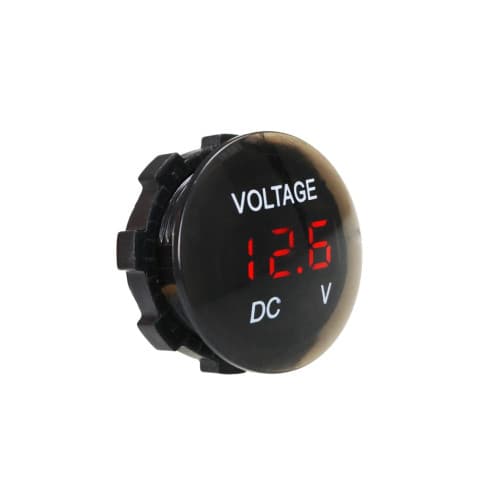 Voltmetru 12-24V /5-30V cu LED Rosu Cod: DS400B 2