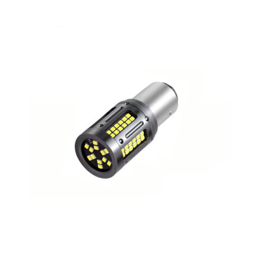 Set 2 becuri o faza T.N. BAU15S 84SMD Canbus 12V-24V nonpolar lumina alba 1000 lumen 25W Cod: HH005 2