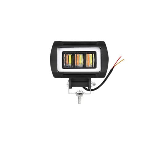 Proiector LED cu angel eyes DRL alb 1000lm Cod: ZC-3WY-1