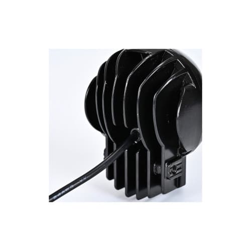 Proiector LED negru 1100lm , 30W lumina selectabila alba sau galbena 12V-24V Cod: MTG-30WS 4