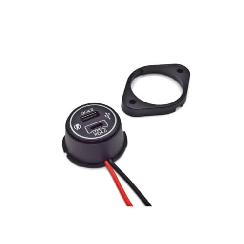 Mufa panou USB QC4.0 + PD QC4.0 Cod: DS2076 2