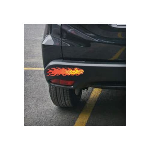 Abtibild Flacari auto set 4 bucati decorativ pentru exterior si interior Cod: AN19 2