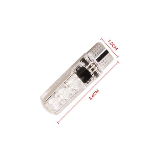 Set 2 becuri T10 RGB cu telecomanda IR 6SMD 5050 12V Cod: HH027 3
