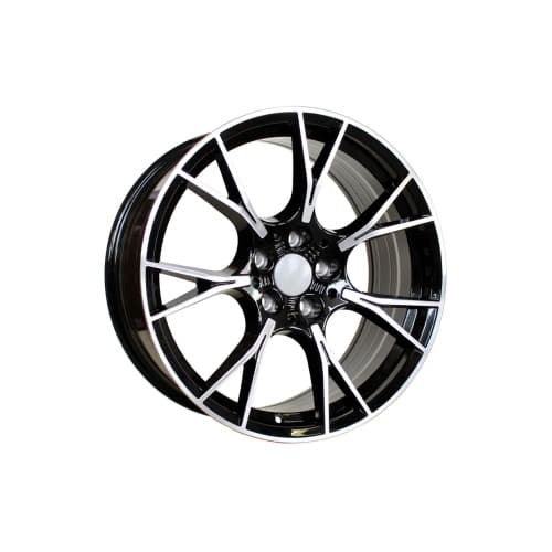 Jante PDW 19x8.5 fata 19x9.5 spate 5x112 ET25 ET33 negru polish compatibile BMW Cod: L95407F12 NX / L95407R92 NX