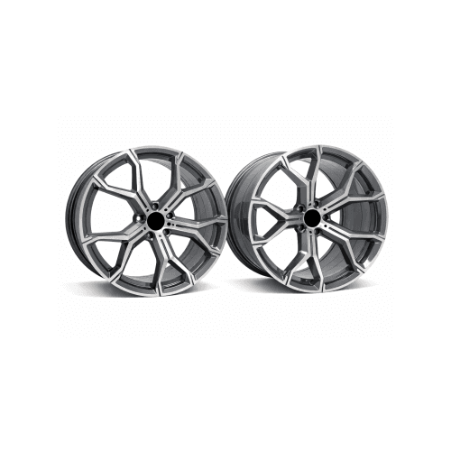 Jante PDW 22x9 fata 22x10.5 spate 5x112 ET40 ET35 gri antracit polish compatibile BMW Cod: LC5445F12 NX / LC5445R95 NX 2