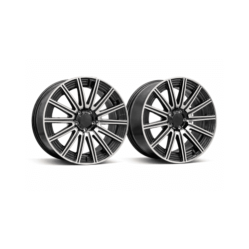 Jante PDW 19x8 fata 19x9 spate 5x112 ET40 ET58 negru polish compatibile Mercedes Cod: FF957521980-98 / FF957521990-03 2