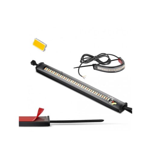 Set banda DRL 12.5cm 12V cu functie de semnalizare dinamica. COD: 8260064 3