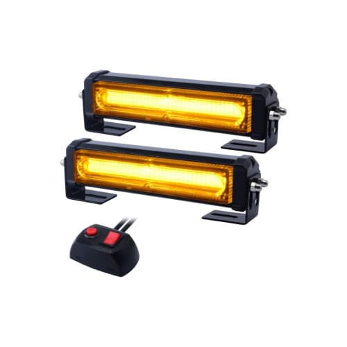 Proiectoare stroboscopice LED COB lumina portocalie 12 24V Cod: AS-COB-2 2