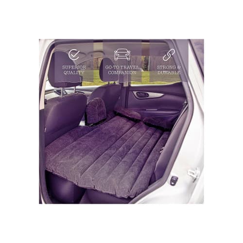 Saltea gonflabila bancheta spate auto 138x85cm cu pompa electrica Cod: ART-SALT01 2