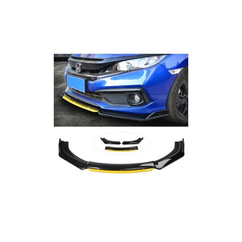 Prelungire bara fata universala / Spoiler culoare Negru Lucios - Galben Cod: SP1005-2 4