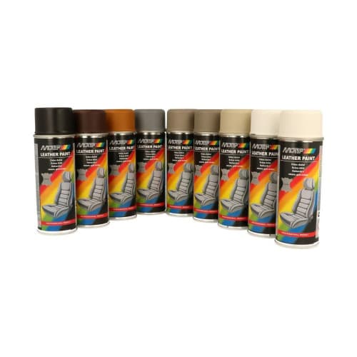 Spray vopsea pentru piele diverse nuante Motip 200 ml