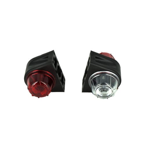 Lampa laterala gabarit cu LED Rosu-Alb 24V E4-Mark Cod:BK69052 2