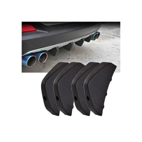 Set ornament splitter pentru bara spate culoare Negru Cod: UNIV-084