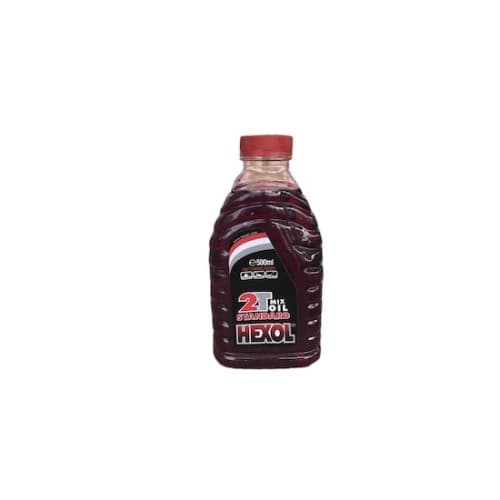 Ulei amestec 2T rosu Hexol Standard pentru motoare 2 timpi gradinarit scutere barci