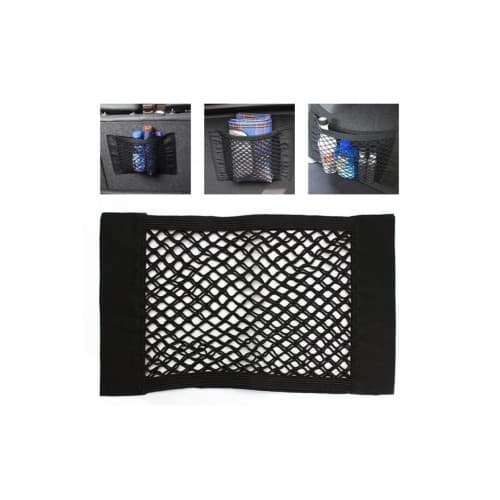 Plasa elastica / organizator portbagaj tip buznar cu scai si banda dublu adeziva XL 25x70cm Cod: EM-70