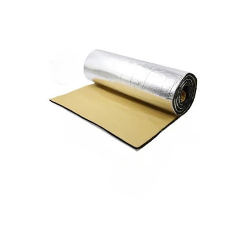 Rola insonorizant auto cu aluminiu si adeziv, grosime 10mm, 1m x 10m Cod: 023AL