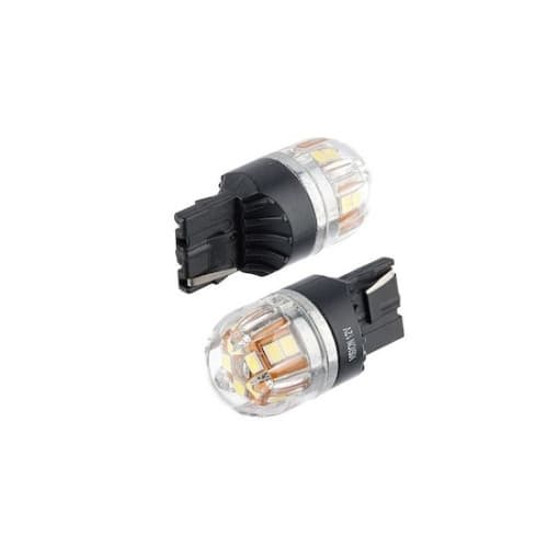 Bec o faza T20 7440 W21W 15SMD 2835 12V CANBUS nonpolar 320 lumen Lumina galbena Cod:SPT15-7440-Y
