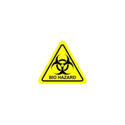 Abtibild refectorizant BIO HAZARD 6,5x5,7cm Cod:LT-03