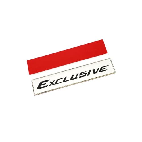 Emblema auto Exclusive cromata Cod: JS-09 2