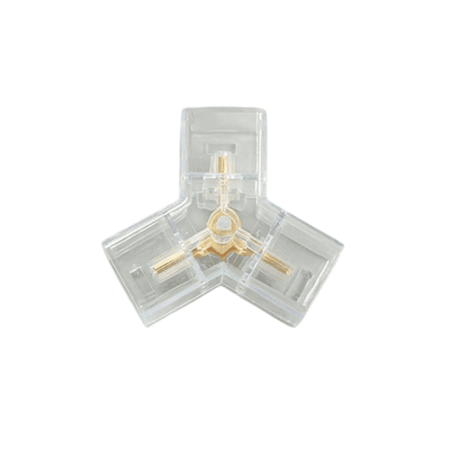 Conector pentru LED tub tip T5 Drept/ V/L/Y/T/ Cod: CON-HEX 2