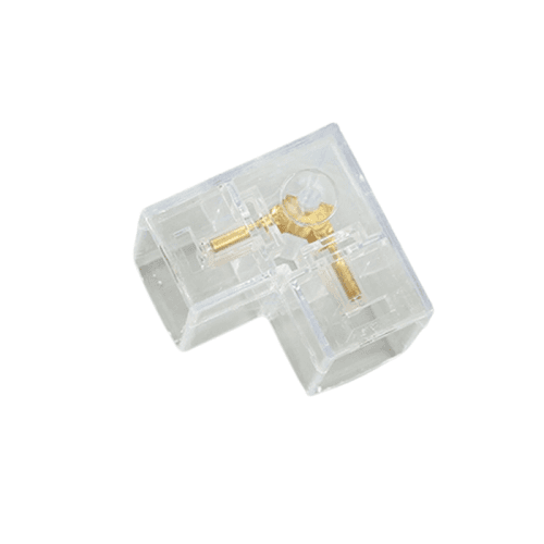 Conector pentru LED tub tip T5 Drept/ V/L/Y/T/ Cod: CON-HEX 3