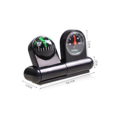 Busola cu termometru auto pentru interior Cod: FS-1212 3