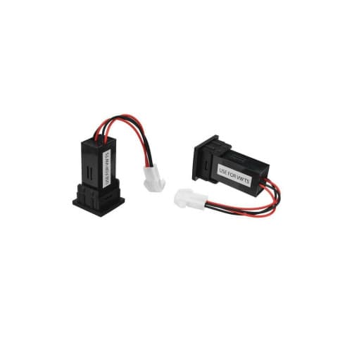 Mufa USB incarcator bord compatibila Volkswagen T5 Cod: STUH003R 4