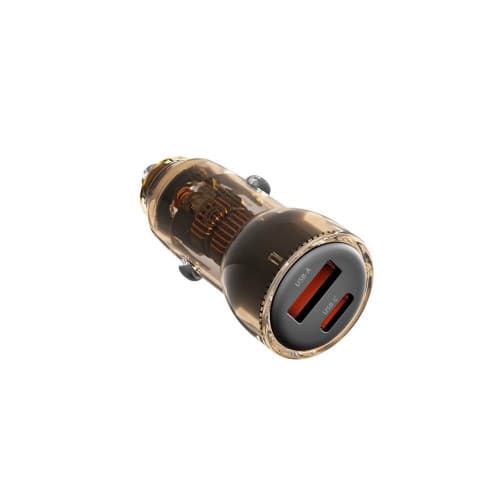 Incarcator auto USB 60W PD USB TYPE-C: PD 30W + USB-A 30W Cod: XO-CC60 2