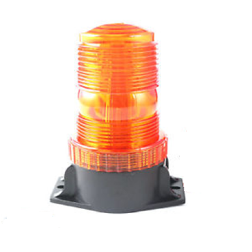 Girofar omologat U.E. cu 24 SMD 5730 12-24V lumina portocalie. COD:ART-HD005