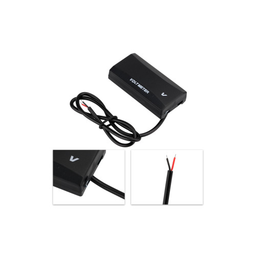 Voltmetru auto 12–24V pentru monitorizare tensiune Cod: FS-1210