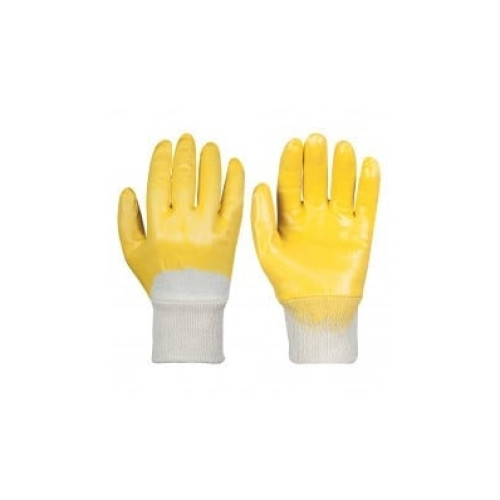 Manusi de protectie  cauciucate  Galbene Flores Cod: FS-12830