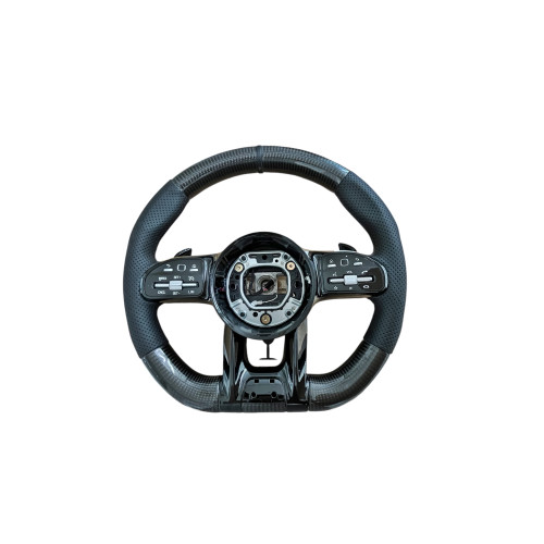 Volan sport piele perforata  compatibil cu modelele Mercedes  2006-2010  Produs compatibil - nu este OEM Cod: OCH-13