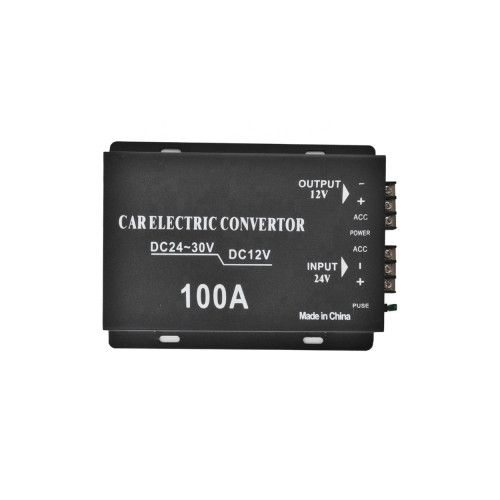 Invertor 100A 24V-12V varf putere 100A consum continuu 60A Cod: TP-2420