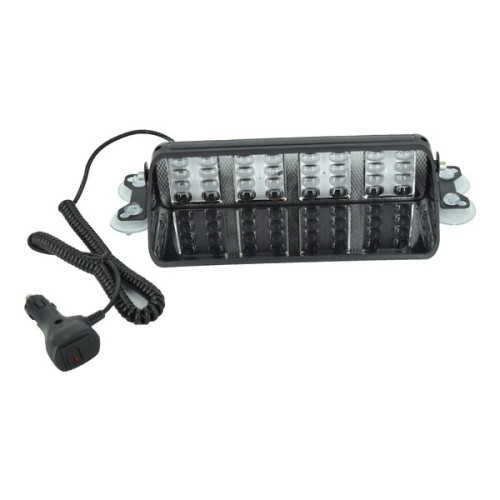 Lampa LED stroboscopica pentru parbriz ROSU-ALBASTRU Cod: S32 48W