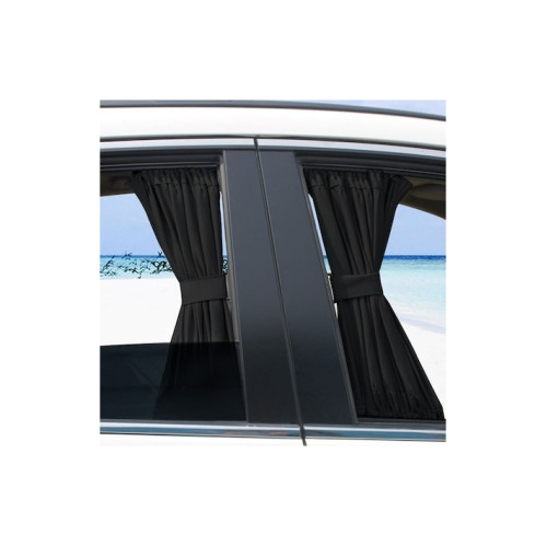 Set 2 perdele laterale auto  din panza  pe sina calitate PREMIUM  Lungime 60 cm Cod: FS-12