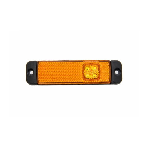 Lampa laterala auto cu 4 Led SMD 12V cu suport de prindere Cod: 201412