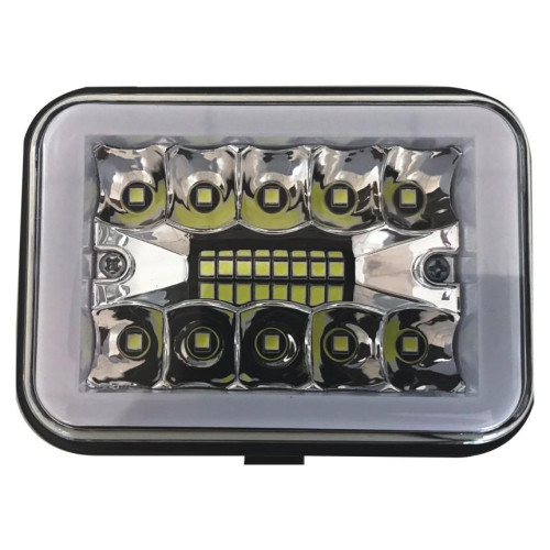 Proiector LED 20W cu functie stroboscopica si angel eyes alb SPT301-201